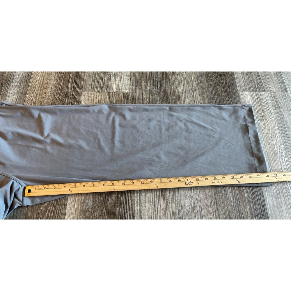 Halara Womens High Waisted Wide Leg Trouser Pants Gray Pleated Size Small NWOT - Picture 6 of 10
